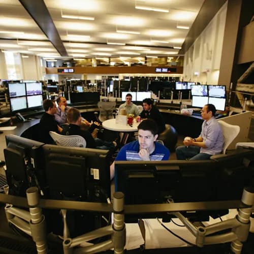 Collaborative multi-monitor workspace