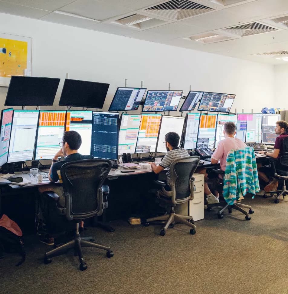 Trading floor operations